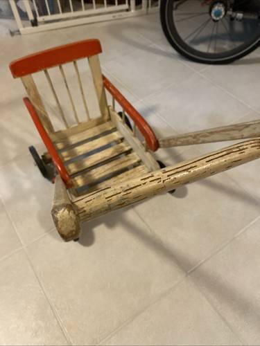 Antiker puppenwagen - antiker,