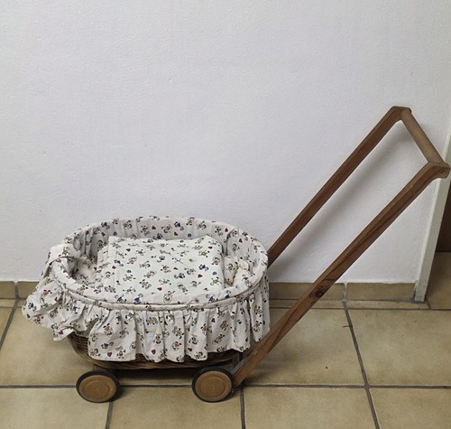 Antiker puppenwagen wagen holz - antiker,