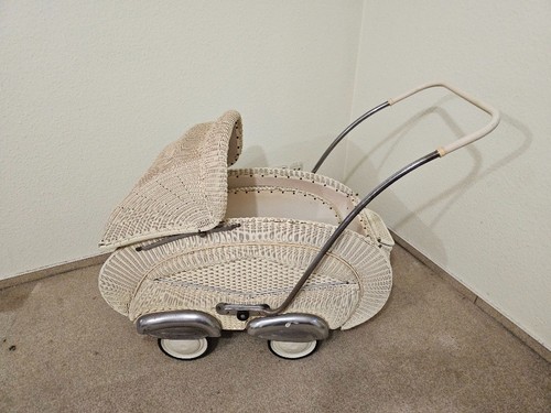 Antiker kinderwagen vintage - kinderwagen,