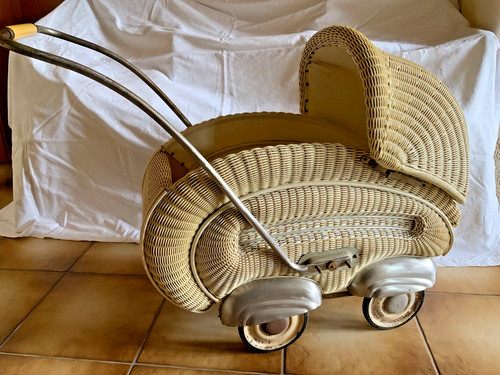 Puppen korbkinderwagen - puppen-korbkinderwagen,